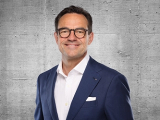 Porträt von Lucien Berlinger, der per 1. Oktober als CEO auf Christoph Bugnon folgt.